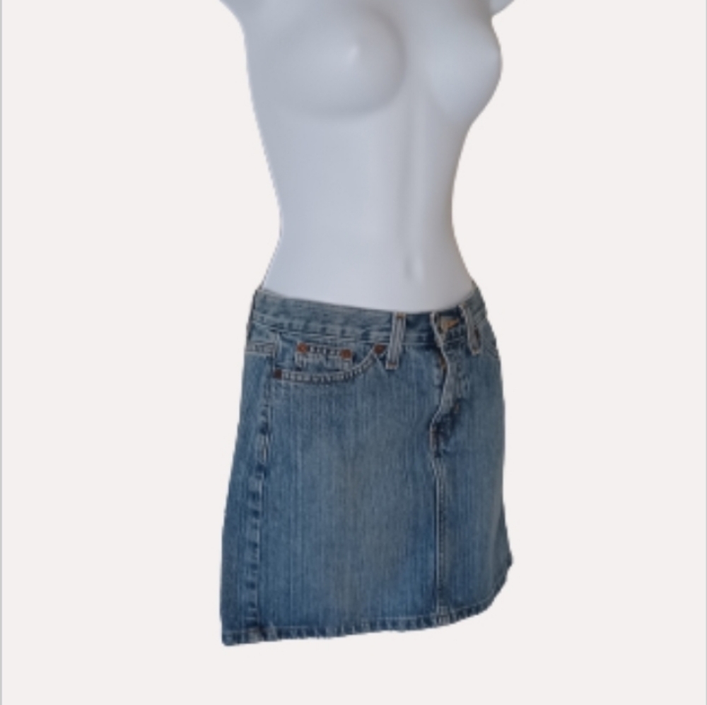Gap Basic Mini Denim Dkirt, sz 4